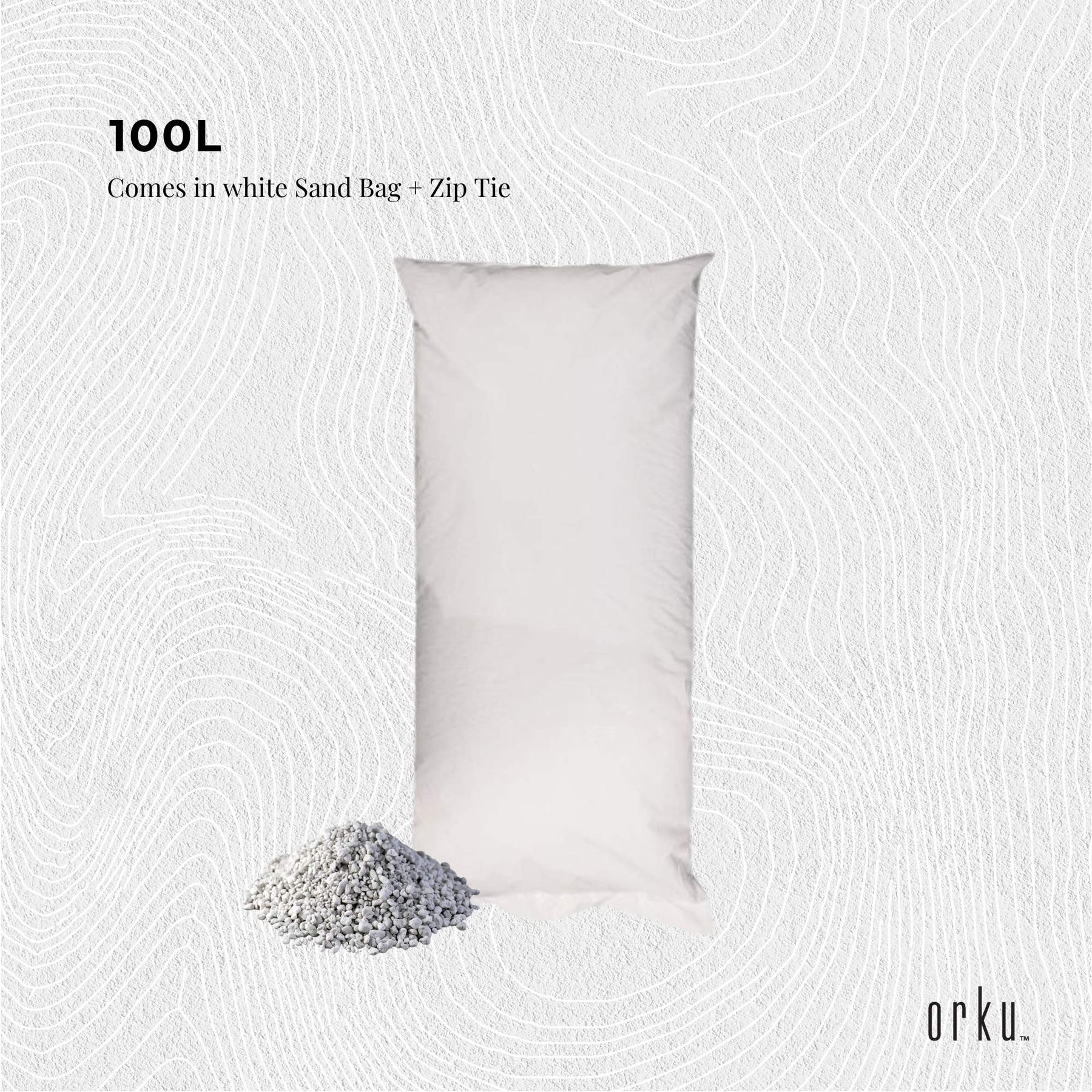 Orku Super Coarse Perlite Growing Medium - 100L
