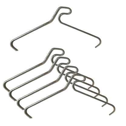 The Brick Hook 5 Pack 76mm Wall Clips Hangers for Pictures & Pot Plants