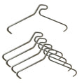 Premium Brick Hooks Wall Crab Clips - 90mm, 5 Pack