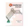 Premium Brick Hooks Wall Crab Clips - 120mm, 10 Pack