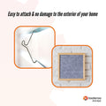 Premium Galvanised Brick Hooks for Pictures & Plants - 5 Pack, 155-165mm
