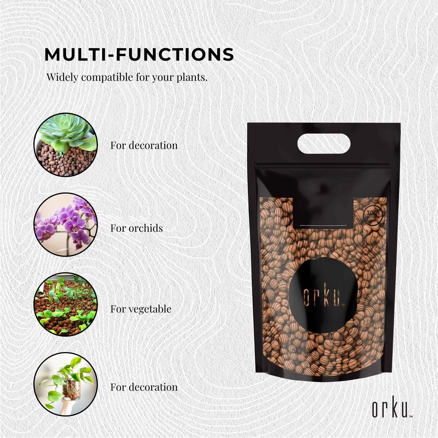 Nutrifield 5L Hydro Clay Balls - Premium Expanded Clay for Hydroponics