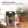 Hydro Clay 20L Organic Hydroponic Expanded Clay Balls - Inert Plant Growing Medium