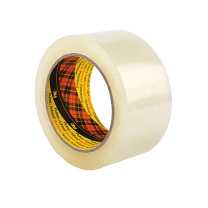 3M Scotch Clear Packaging Tape 370 48mmx75m 6 Rolls Strong Adhesive