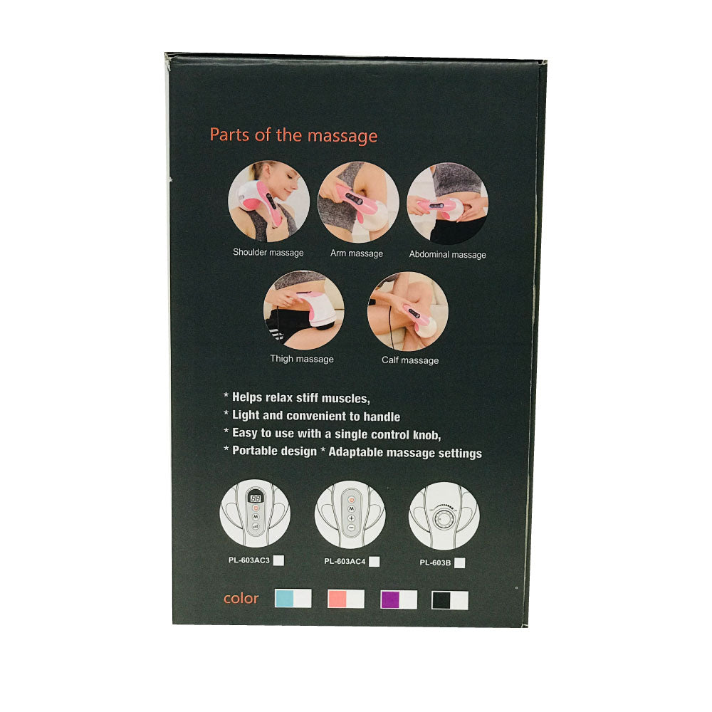 Full Body Vibration Handheld Massager - 4 Massage Heads Neck Shoulders Back Legs - SuperSaverAU - view 8