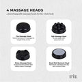 Full Body Vibration Handheld Massager - 4 Massage Heads Neck Shoulders Back Legs - SuperSaverAU - view 3