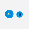 Cattle Ear Tags Set - 100x Round Blue Blank Tags for Pig Sheep Goat