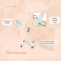 5x Magnifying Lamp Fluorescent Salon Light Glass Beauty Floor Stand Magnifier - SuperSaverAU - view 4