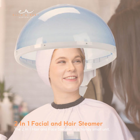 2 In 1 Facial and Hair Steamer Face Skin Portable Table Top Steam Ozone Machine - SuperSaverAU - view 2