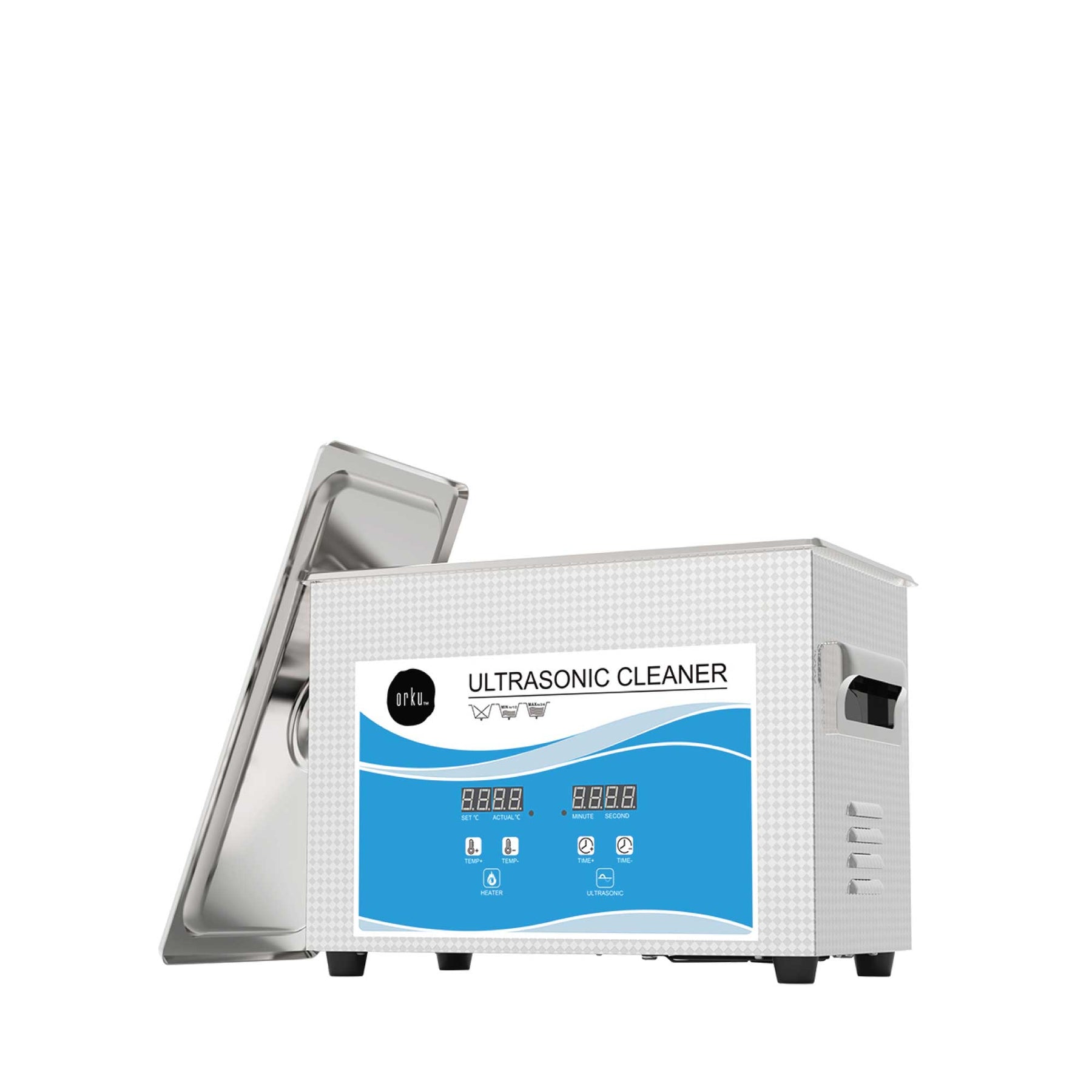 4.5L Digital Ultrasonic Cleaner - Ultra Sonic Bath Jewellery Cleaning - SuperSaverAU - view 2