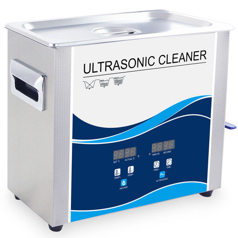 6.5L Digital Ultrasonic Cleaner Jewelry Ultra Sonic Bath Degas Parts Cleaning - SuperSaverAU - view 2