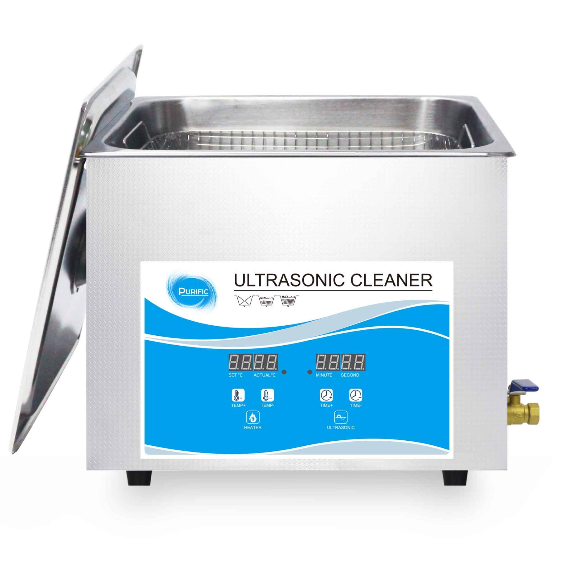 Premium 10L Digital Ultrasonic Cleaner with Degas Function 40kHz