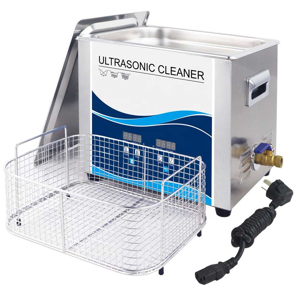 Premium 10L Digital Ultrasonic Cleaner with Degas Function 40kHz