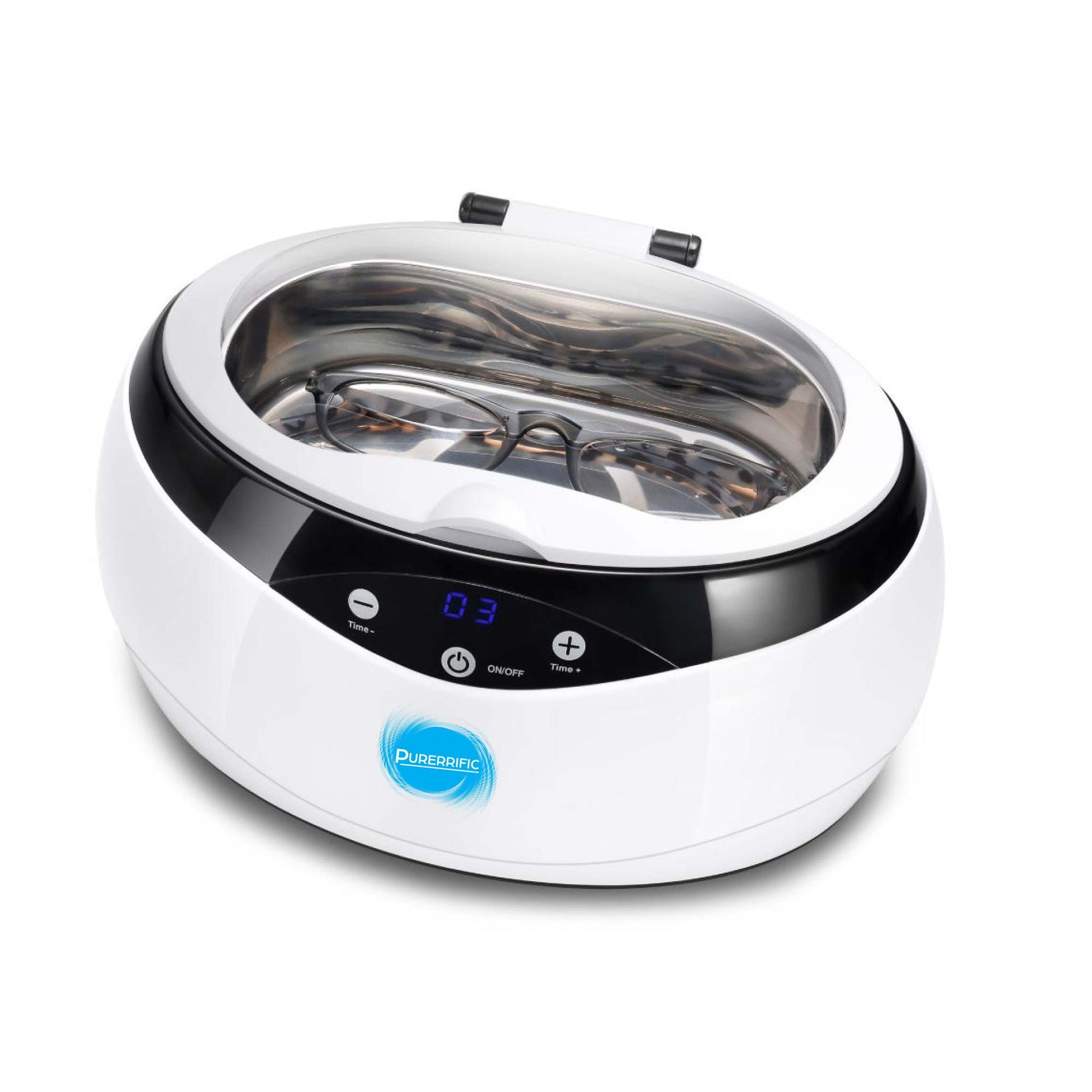 650ml Digital Ultrasonic Cleaner Ultra Sonic Bath Heated Parts Jewelry Cleaning - SuperSaverAU - view 3