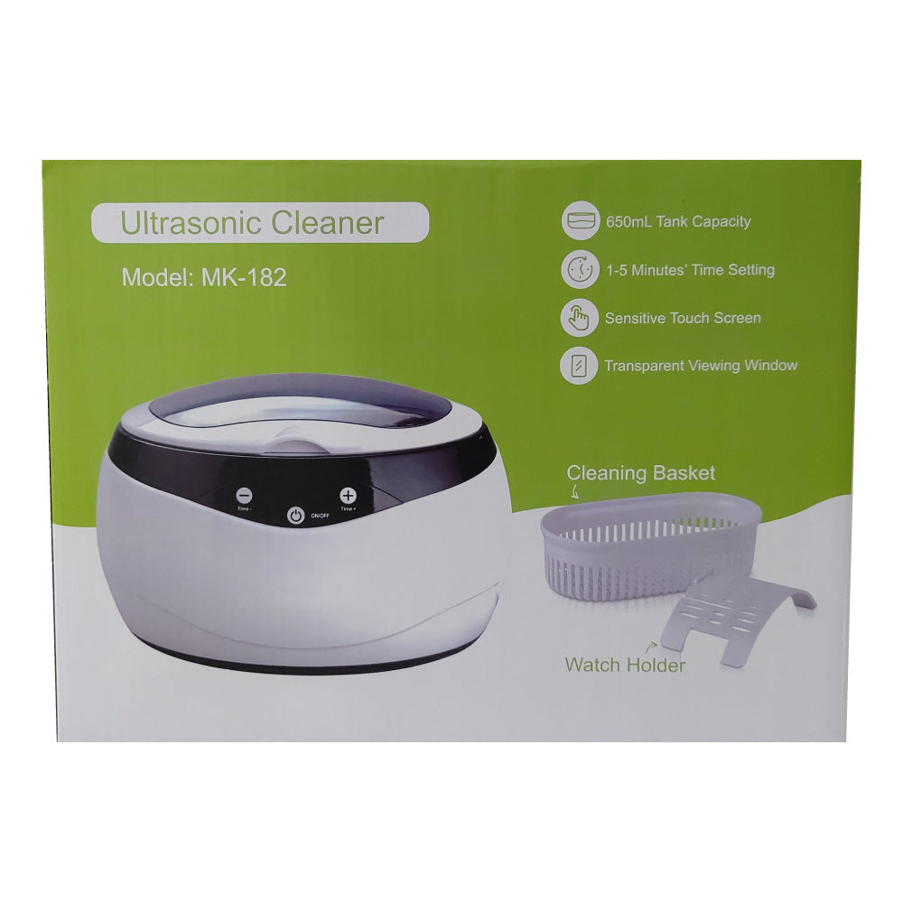 650ml Digital Ultrasonic Cleaner Ultra Sonic Bath Heated Parts Jewelry Cleaning - SuperSaverAU - view 6