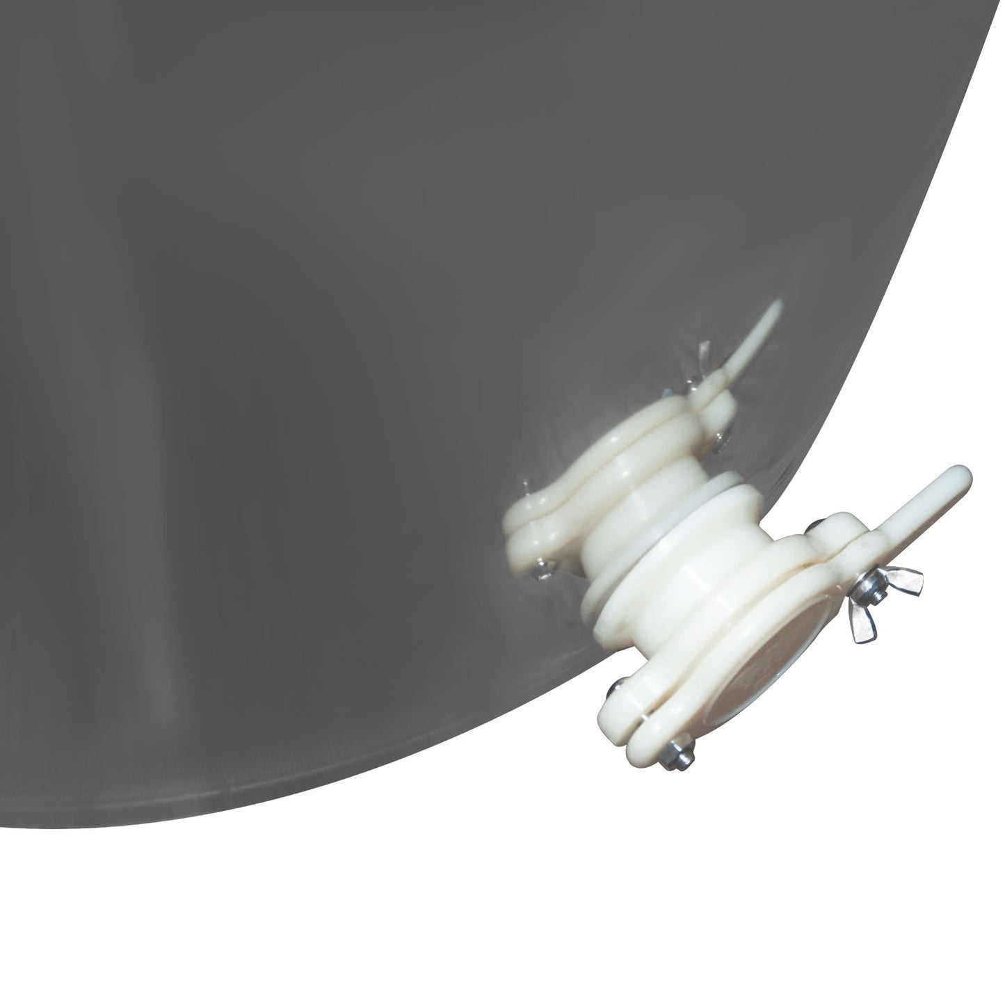 3 Frame Stainless Steel Honey Extractor Manual Spinner with Acrylic Lids