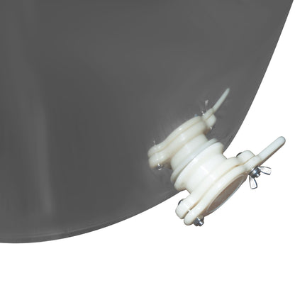 3 Frame Stainless Steel Honey Extractor Manual Spinner with Acrylic Lids