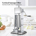 3L Manual Vertical Sausage Filler - Stainless Stuffer Meat Press Machine - SuperSaverAU - view 2