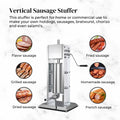 3L Manual Vertical Sausage Filler - Stainless Stuffer Meat Press Machine - SuperSaverAU - view 6