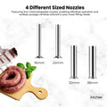 7L Manual Vertical Sausage Filler - Stainless Stuffer Meat Press Machine - SuperSaverAU - view 4