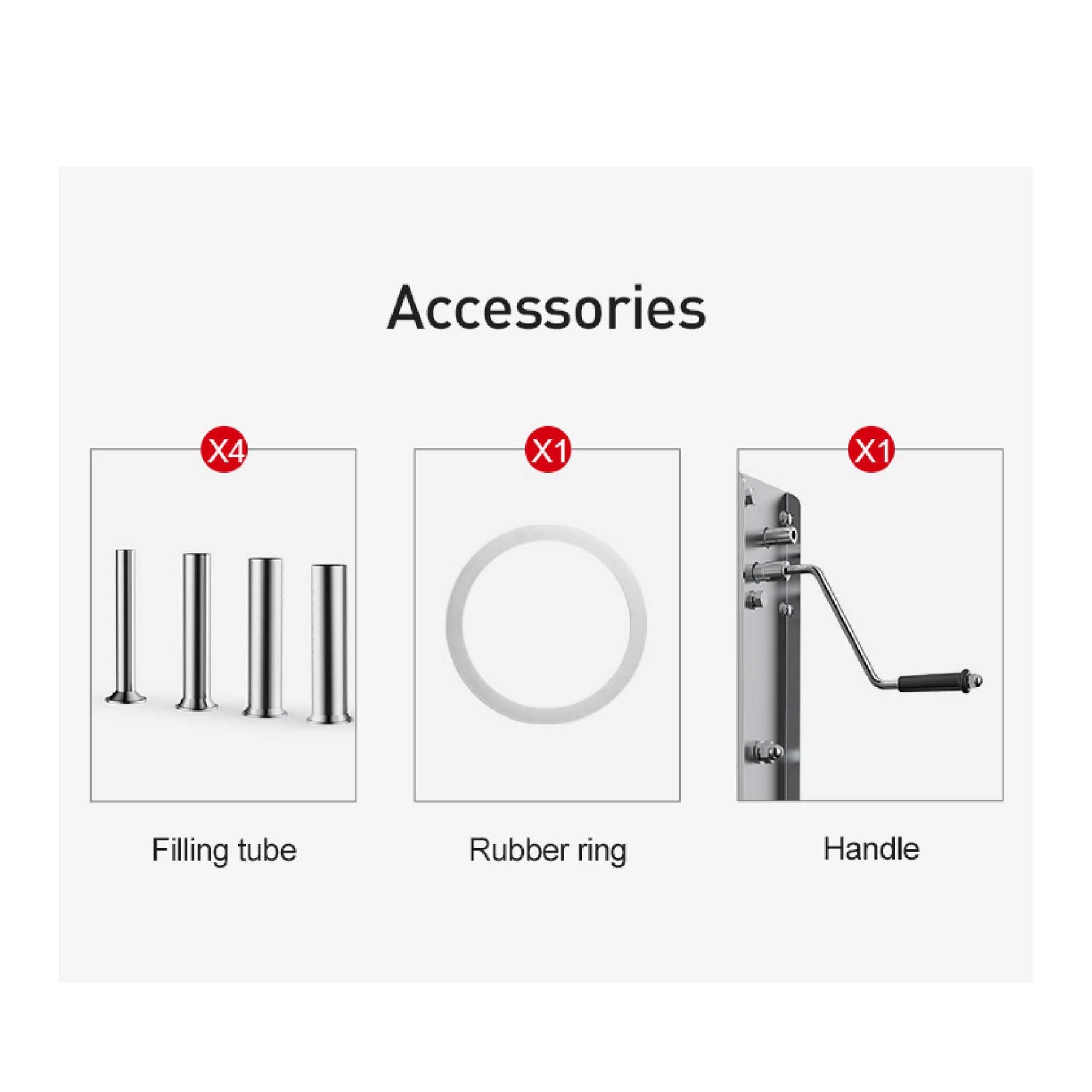 7L Manual Horizontal Sausage Filler - Stainless Stuffer Meat Press Machine - SuperSaverAU - view 8