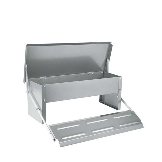 11L Automatic Aluminium Chicken Feeder - Self Feeding, Rust-Proof, Waterproof