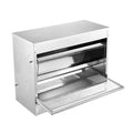 Premium Galvanised Steel Automatic Chicken Feeder Treadle - 10kg