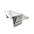 Galvanised Steel 6.5L Automatic Chicken Feeder Treadle for Poultry - SuperSaverAU - view 1