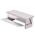 Aluminium Automatic Chicken Feeder 6.5L Treadle Coop - Rust-proof, Self Feed - SuperSaverAU - view 1
