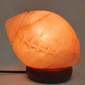 Himalayan Pink Salt Lamp 2.5kg Rugby Ball Shape with 12V Light Bulb - SuperSaverAU - view 6