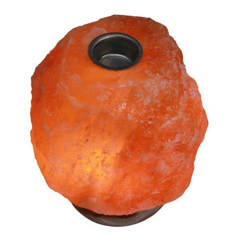 Himalayan Pink Salt Lamp 3-5kg Diffuser with Wooden Base & On/Off Switch - SuperSaverAU - view 1