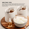 Refined Paraffin Wax 10Kg - White, 60/62 Melt Point, Multi-Pour for Candle Making - SuperSaverAU - view 3