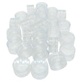 3ml Clear Styrene Lip Balm Jars & Lids - 10 Pack Small Cosmetic Containers - SuperSaverAU - view 3
