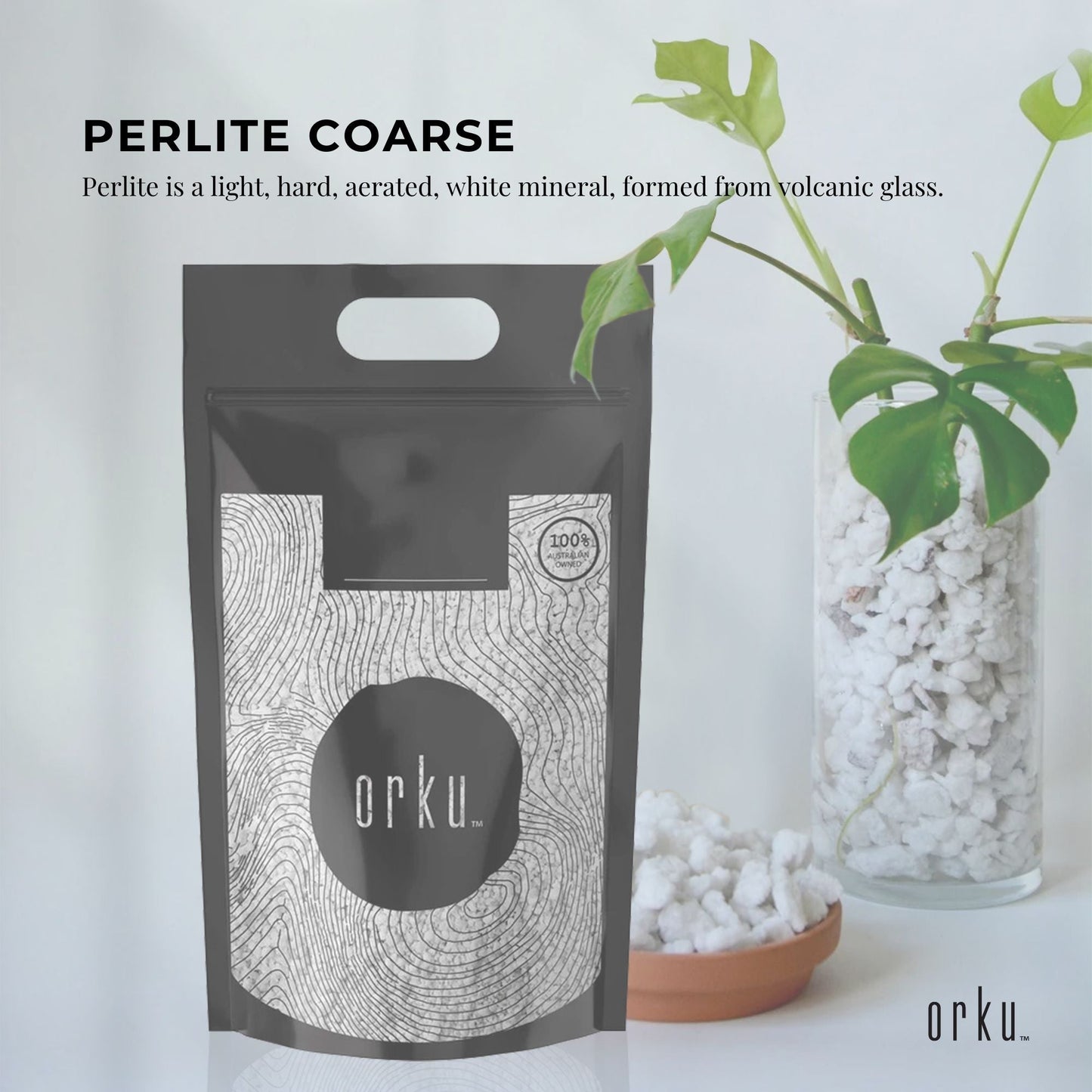 Coarse Perlite 10L - Lightweight, Inert, Excellent Aeration & Drainage