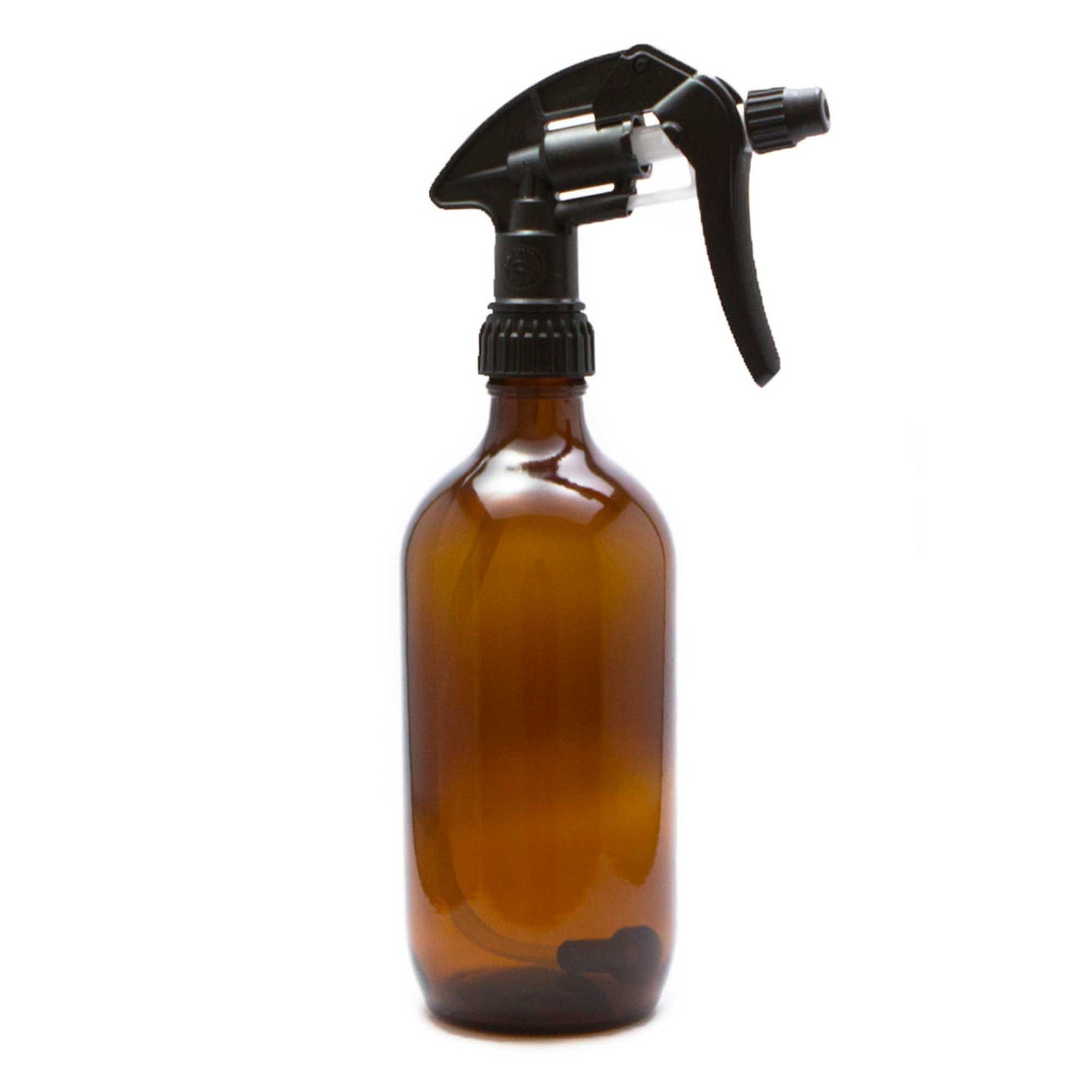 Premium Amber Glass Spray Bottles with Canyon Trigger - 500ml, 25 Pack