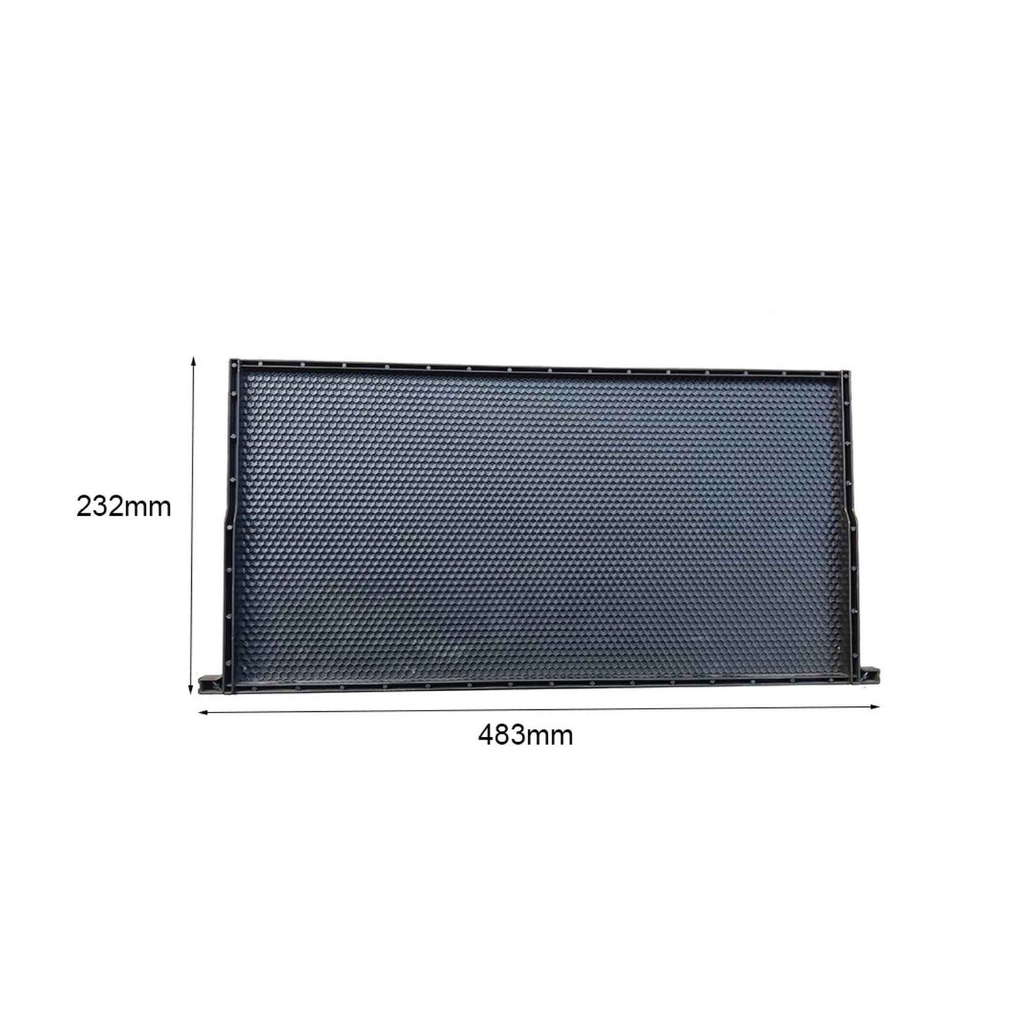 Langstroth Beehive Deep Box Plastic Frames Foundations 10x Assembled 48.3cm