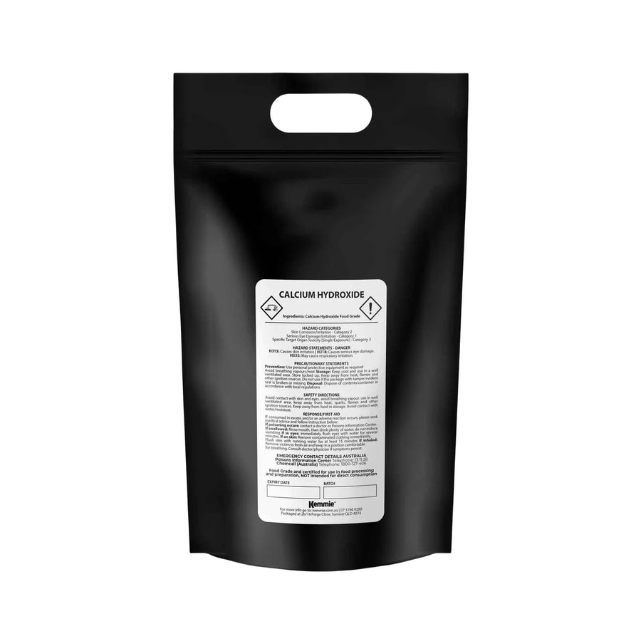 Bulk 20Kg Food Grade Calcium Hydroxide Powder FCC Hydrated Slaked Pickling Lime