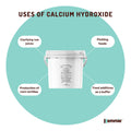 2.5kg Calcium Hydroxide Powder Tub Food Grade FCC Hydrated Slaked Pickling Lime - SuperSaverAU - view 6