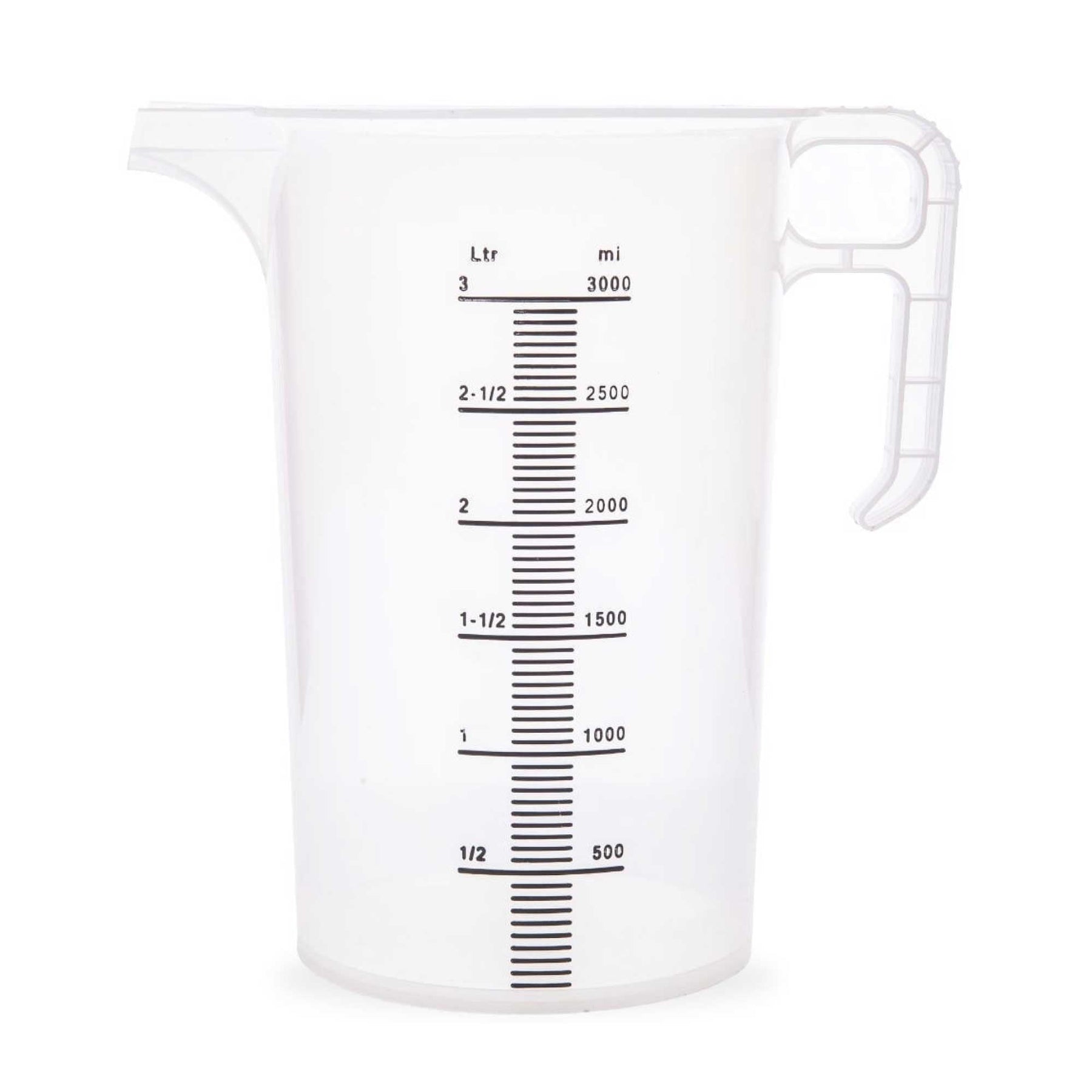 Pro-Jug™ 3L Measuring Jug - Food Grade, BPA 5, Anti-Spill, Clear Measurements - SuperSaverAU - view 1