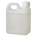Kitchee HDPE Jerry Can Bottles with 38mm Tamper Evident Caps - 1L, 10 Pack