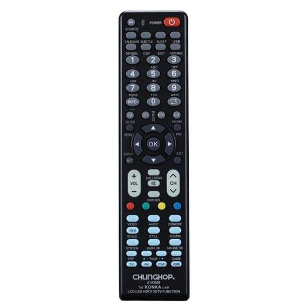 Chunghop Universal TV Remote Control Compatible with Konka LCD Smart HD Plasma - SuperSaverAU - view 1