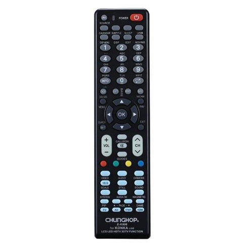 Chunghop Universal TV Remote Control Compatible with Konka LCD Smart HD Plasma - SuperSaverAU - view 1