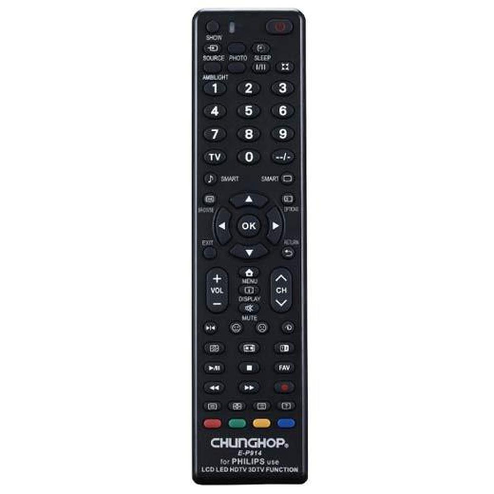 Chunghop Universal TV Remote Control Compatible with Philips LCD Smart HD Plasma - SuperSaverAU - view 1