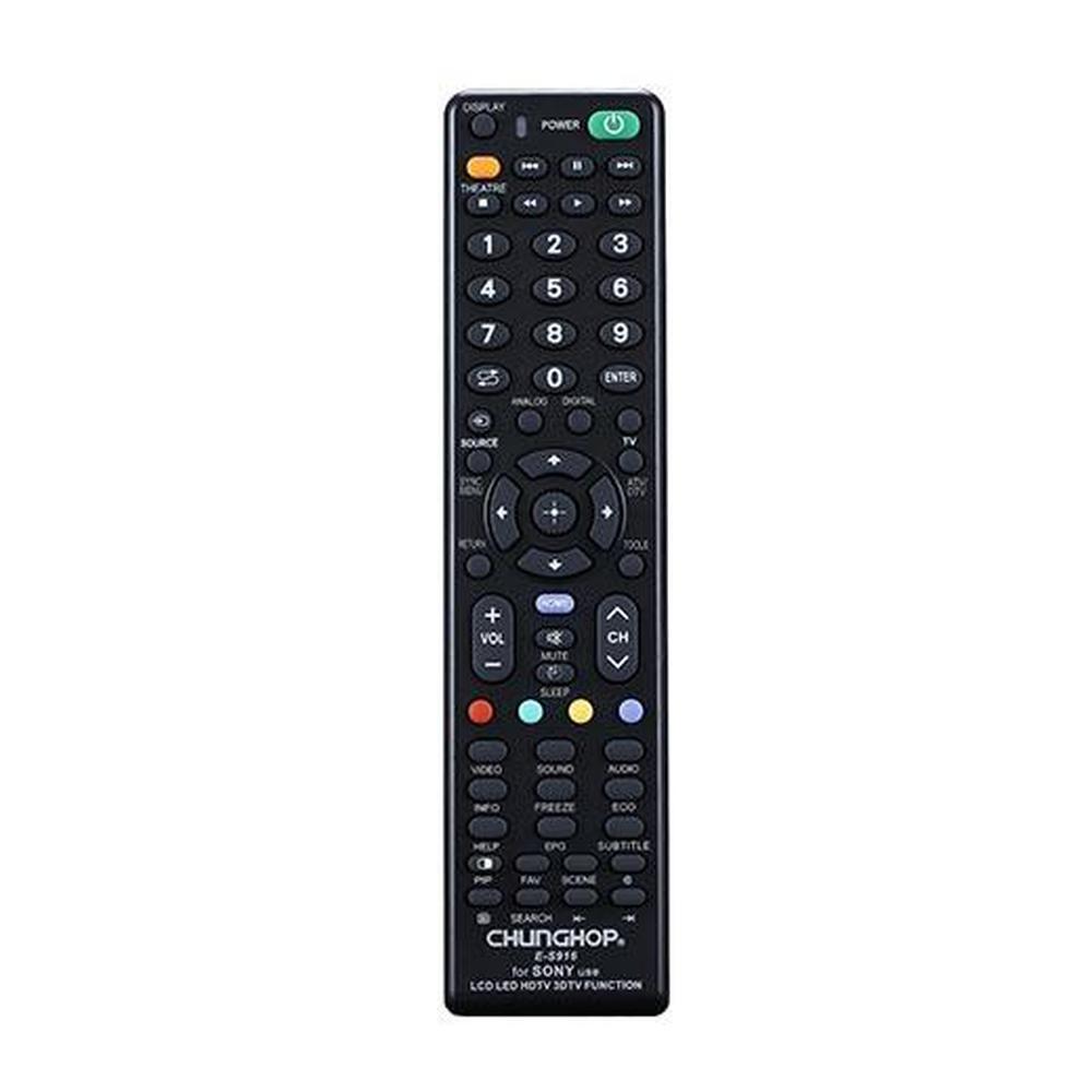 Chunghop Universal TV Remote Control Compatible with Sony LCD Smart HD Plasma - SuperSaverAU - view 1