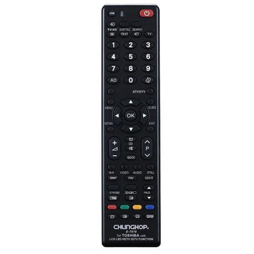 Chunghop Universal TV Remote Control Compatible with Toshiba LCD Smart HD Plasma - SuperSaverAU - view 1