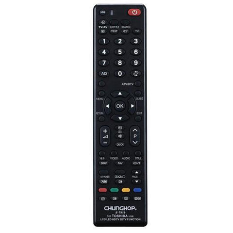 Chunghop Universal TV Remote Control Compatible with Toshiba LCD Smart HD Plasma - SuperSaverAU - view 1