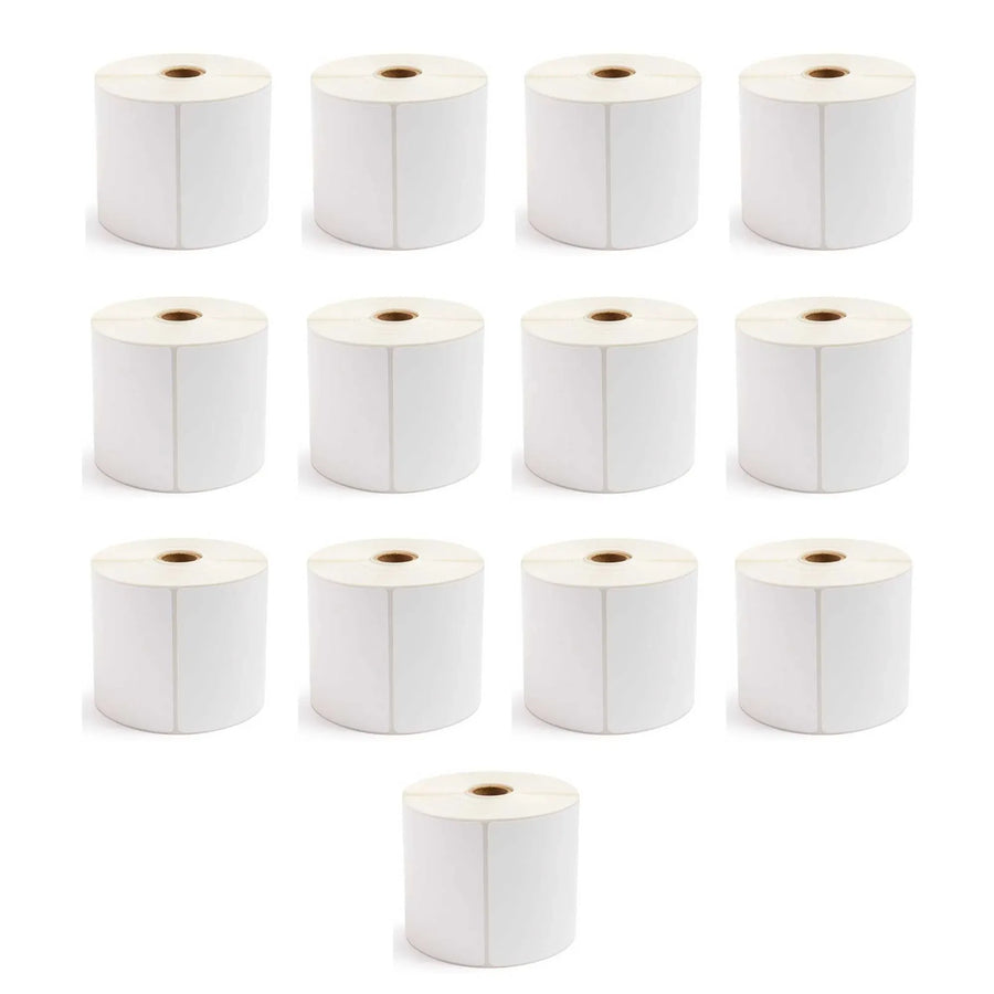 Premium Direct Thermal Shipping Labels - 102 x 150mm, 13 Rolls