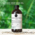 Orku 250ml Organic Hemp Seed Oil - Cold Pressed Food Grade Oils - SuperSaverAU - view 1