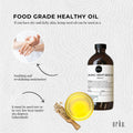 Orku 250ml Organic Hemp Seed Oil - Cold Pressed Food Grade Oils - SuperSaverAU - view 3