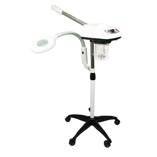 Ellie & Ruby Facial Steamer Magnifying Lamp - 2in1 Professional Beauty Machine